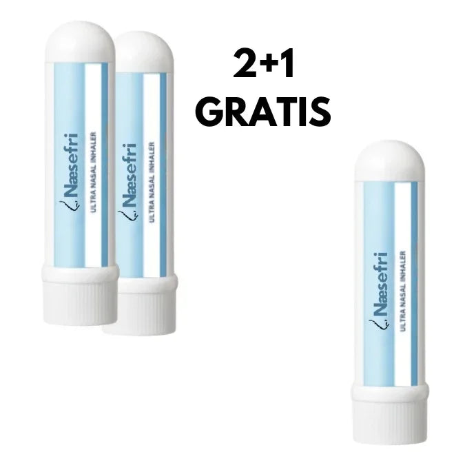 3 x Næsefri™ (2+1 GRATIS)