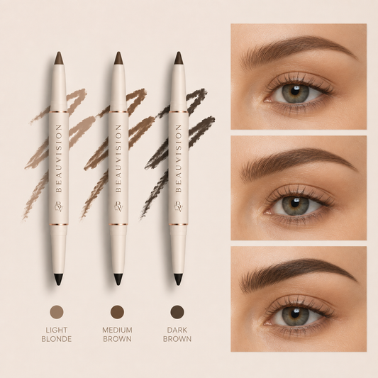 BEAUVISION Duo Define – 2-in-1 Wenkbrauw & Eyeliner Potlood